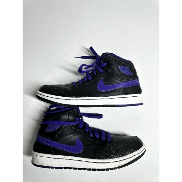 Nike Air Jordan 1 Retro 86 Dark Concord Black Purple 644490-014 Men’s Size 7,5 - Picture 14 of 16